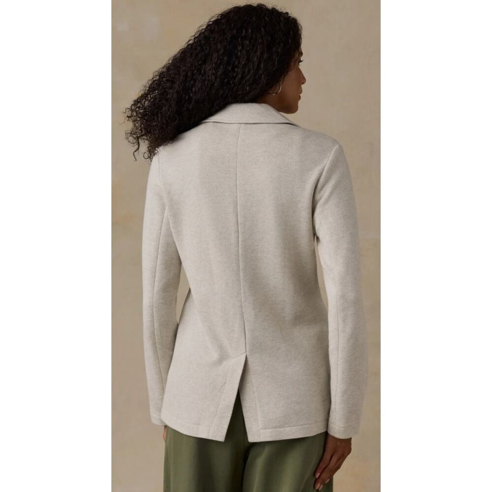 Faherty Inlet Knit blazer women's size M - Picture 3 of 12